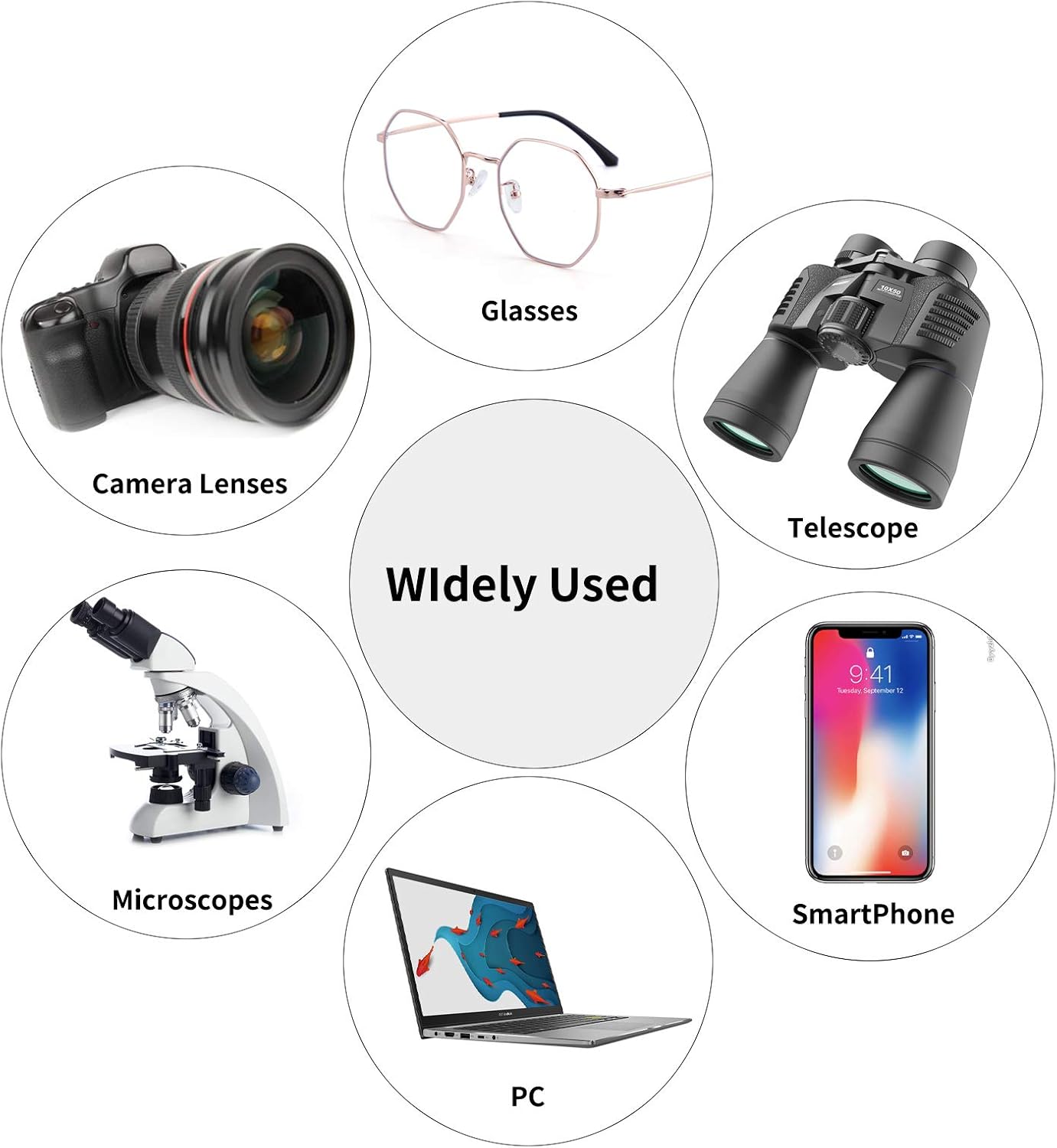 Professional DSLR Camera Cleaning Kit with APS-C Cleaning Swabs, Microfiber Cloths, Camera Cleaning Pen, for Camera Lens, Optical Lens and Digital SLR Cameras. - Image 6